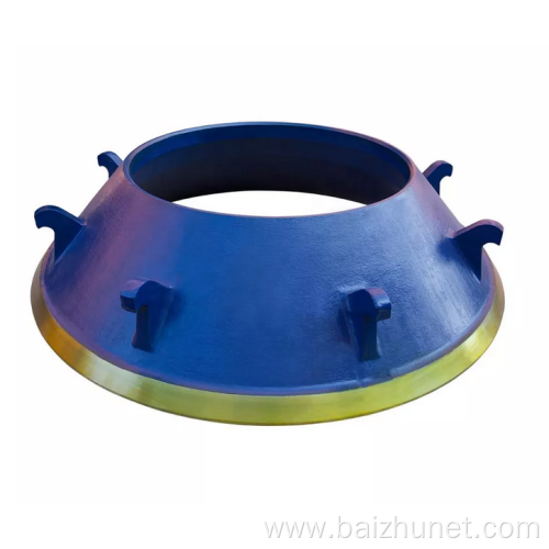 Cone crusher spare parts Mantle and bowl liners